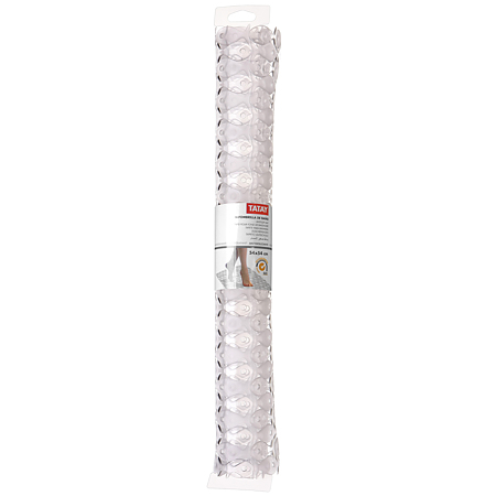Covoras baie antiderapant Tatay, plastic, transparent, 54 x 54 cm