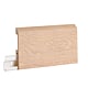 Plinta pardoseala Duflex Latte wood 916, polimer flexibil, rezistenta la apa, decor lemn, 2000 x 80 x 18 mm
