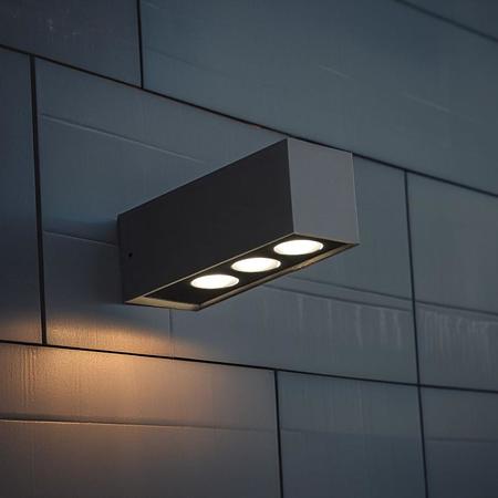 Aplică LED HUNTER 3, KL121058, 8W, 4000K, negru