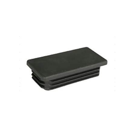Capac pentru cadru C, aluminiu, gri, 30 x 60 mm
