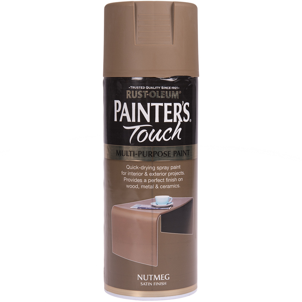 Vopsea spray decorativa Rust-Oleum Painter`s Touchs, maro nutmeg, lucios, interior/exterior, 400 ml 400