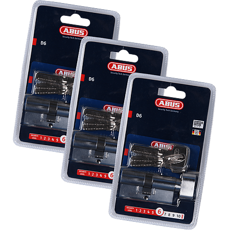 Cilindru cu buton KD6, alama, Abus N Z30/K30 Cilindru cu buton KD6, alama, Abus N Z30/K30