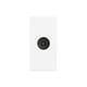 Modul priza TV 1M Livolo VL-FCTV-1WP, policarbonat, alb