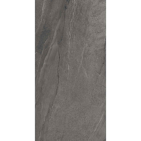 Gresie portelanata Halley de exterior/interior antracit mat, dreptunghiulara, 120 x 60 cm