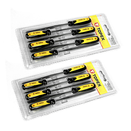 Set 6 mini pile metal, 140 / 3 mm Set 6 mini pile metal, 140 / 3 mm