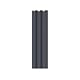 Panou decorativ riflaj Linerio M-Line, spuma polimerica, antracit, 2650 x 122 x 12 mm