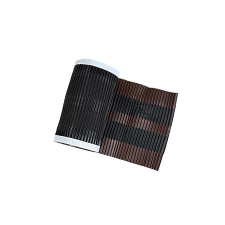 Banda ventilare coama Term Vent, RAL 9005 negru, 310 mm x 5 m
