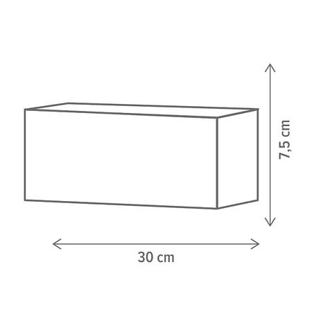 Plafoniera LED Block 12W, KL150001, 12W, 4000K, alb Plafoniera LED Block 12W, KL150001, 12W, 4000K, alb