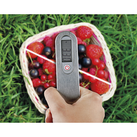 Cantar digital pentru bagaje Emos, 50 kg, gri, 175 × 70 × 45 mm Cantar digital pentru bagaje Emos, 50 kg, gri, 175 × 70 × 45 mm