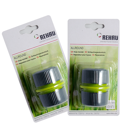 Piesa pentru reparat furtunuri Rehau, 19 mm Piesa pentru reparat furtunuri Rehau, 19 mm