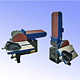 Masina de slefuit lemn Dedra DED7718, 370 W, diametru 150 mm
