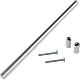 Maner cilindric otel D12 mm, 160 mm, mat-crom