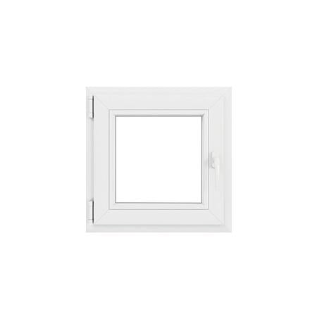 Fereastra PVC, 4 camere, deschidere simpla, stanga, alb, 50 x 50 cm 