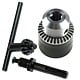 Set 3 piese mandrina cu cheie + adaptor SDS-Plus, 1,5–13 mm, prindere 1/2"-20 UNF