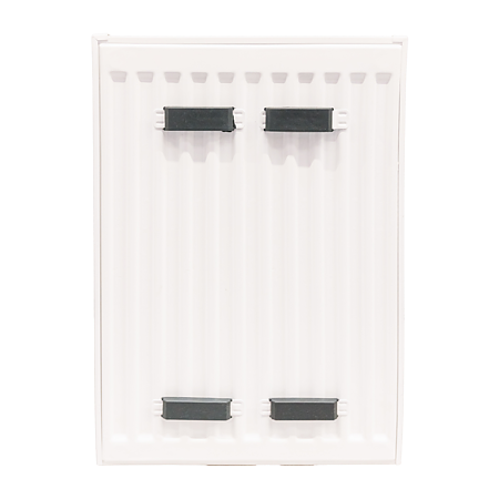 Calorifer otel Hausterm 22PKKP, 671 W, alb, 600 x 400 mm, accesorii incluse
