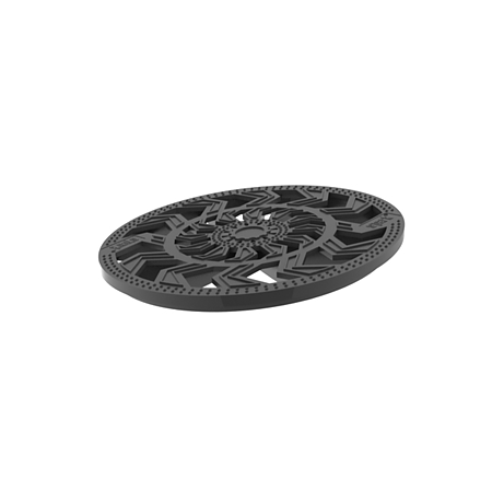 Gratar pluvial pentru rigola Spark, polipropilena, 264 x 264 x 20 mm