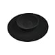 Dop universal din silicon UPPY Wirquin, 2in1 filtru si dop, negru, mat, Ø110mm