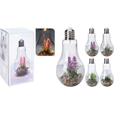 Veioza Bec, cu planta decorativa, 1xLED, 230 mm Veioza Bec, cu planta decorativa, 1xLED, 230 mm