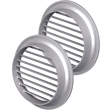 Grila de ventilatie rotunda Vents MV50bV, PVC, 50 mm, alb, 2 bucati/set Grila de ventilatie rotunda Vents MV50bV, PVC, 50 mm, alb, 2 bucati/set