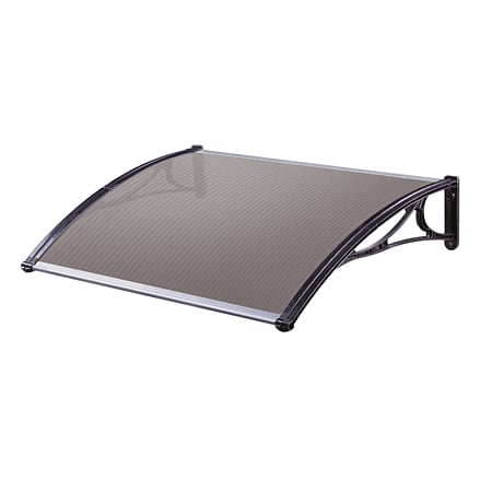 Copertina cu placa din policarbonat Daroni Napoli, bronz, 6 mm, 100 x 150 cm