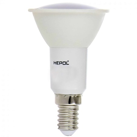 Bec LED Hepol R50, 6,5W, 500 lm, lumina calda