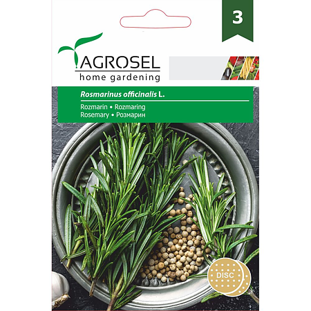 Seminte de rozmarin Agrosel, 0.1 g