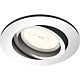Spot rotund incastrat Philips Donegal, crom, 5,5 W, D 9 cm