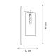 Aplica Klausen Jarvis, KL133008, 1xE27, cafeniu