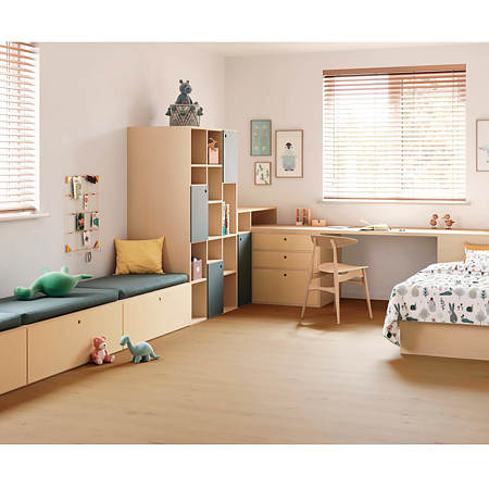 Parchet laminat 8 mm Berry Alloc Smartline Daisy Oak B7006, nuanta medie, Hydro+, clasa de trafic 33, PentaLoc, 1288 x 190 mm