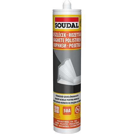 Adeziv de montaj pe baza de apa pentru polistiren Soudal 50A, 280 ml