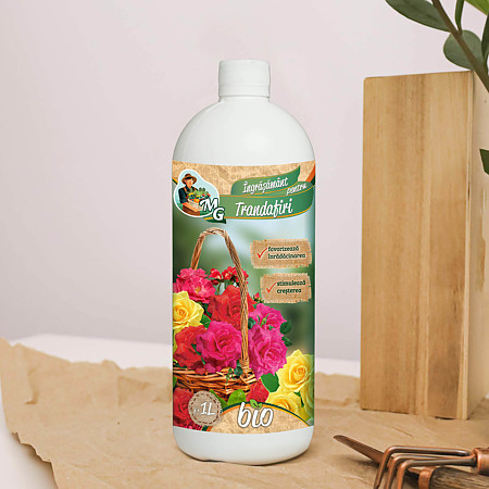 Ingrasamant lichid BIO pentru trandafiri MG, 1 L Ingrasamant lichid BIO pentru trandafiri MG, 1 L