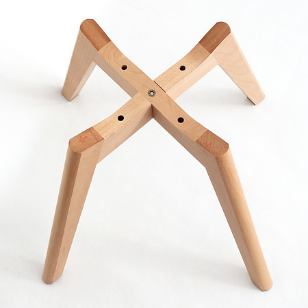 Scaun bucatarie tapitat gri Depozitul de scaune Celia, piele ecologica, cadru lemn, max. 110 kg, 48.5 x 50 x 82.5 cm