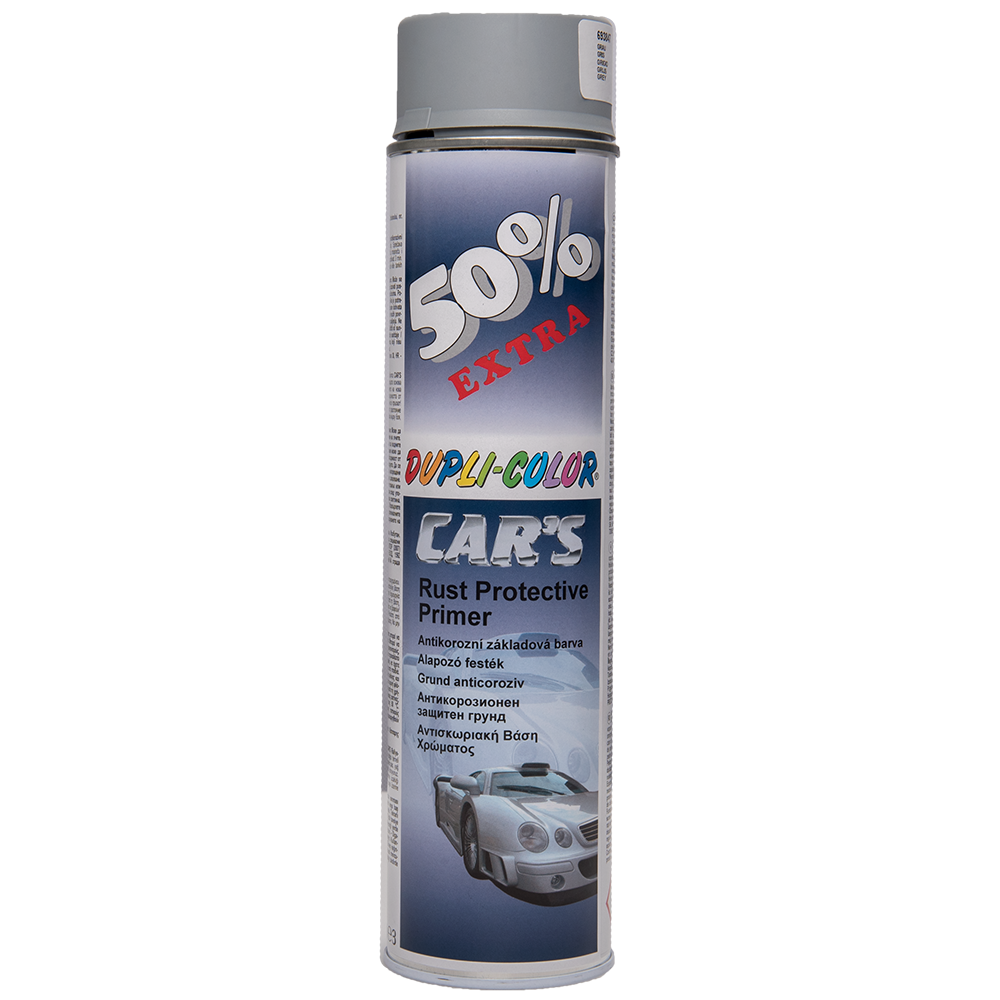 Vopsea spray auto Dupli-Color, gri, lucios, exterior, 600 ml