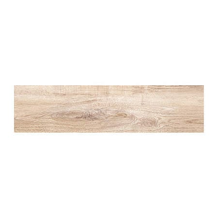 Gresie exterior/interior Cesarom, Legno Miele, portelanata, rectificata, mat, decor lemn, bej, grosime 9 mm, 60 x 15 cm