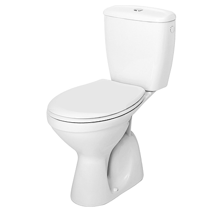 Set compact WC cu evacuare verticala Kolo Idol, ceramica, alb, 3/6 l, 76.5 x 63 x 38 cm