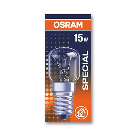 Bec LED Osram pentru cuptor, forma cilindrica, 15 W, 85 lm, lumina calda 2700 K