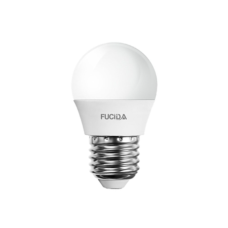 Bec LED Fucida, bulb, G45, E27, 5W, 500 lm, lumina alba rece 6500 K