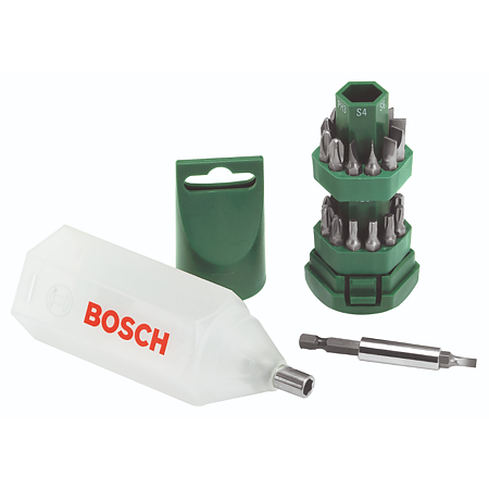 Set capete de surubelnita Big Bit Bosch, 25 piese