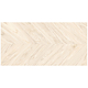 Gresie portelanata exterior/interior KAI Tilia Natural, rectificata, tip chevron, mat, decor lemn, crem, 60 x 120 cm