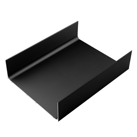 Profil simplu organizator pentru sertar Scilm, negru, 4200 mm lungime, 150 mm latime, 51 mm inaltime 