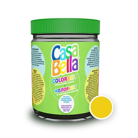 Colorant vopsea lavabila Casabella, ocru, 200 ml
