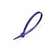 Coliere din plastic, poliamida 6.6, albastru, 140 x 3.5 mm, 100 bucati