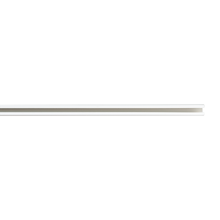 Sina perdea U, 190 cm, alb