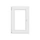 Fereastra PVC, 5 camere, deschidere oscilobatanta, stanga, alb, 60 x 100 cm 