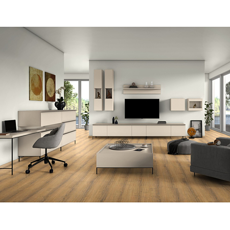 Placa MDF lacuit Egger PerfectSense Gri piatra U727 PM, anti-amprenta, mat, 2800 x 2070 x 19 mm