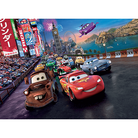  Fototapet vlies Disney cars, 104 x 70.5 cm 