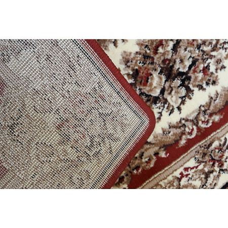 Covor clasic Gold 235/22, polipropilena BCF, rosu/bej, 100 x 200 cm Covor clasic Gold 235/22, polipropilena BCF, rosu/bej, 100 x 200 cm