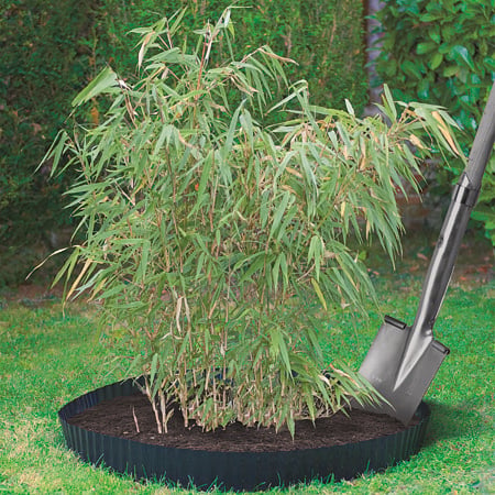 Separator de gazon Nortene, 15 cm x 9 m, maro