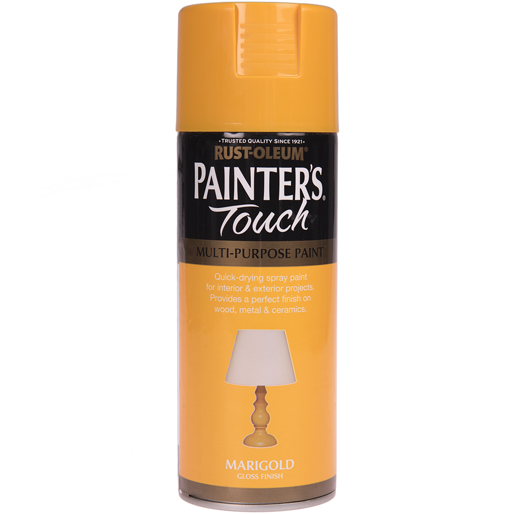 Vopsea spray decorativa Rust-Oleum Painter`s Touchs, galben Marigold, lucios, interior/exterior, 400 ml 400
