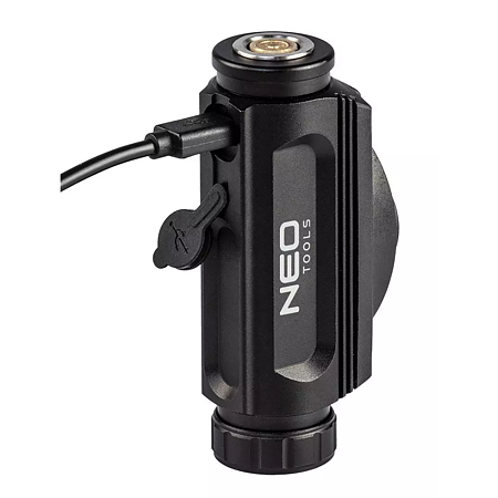 Lanterna frontala reincarcabila LED Neo Tools, 10 W, 1000 lm, 8 moduri de iluminare